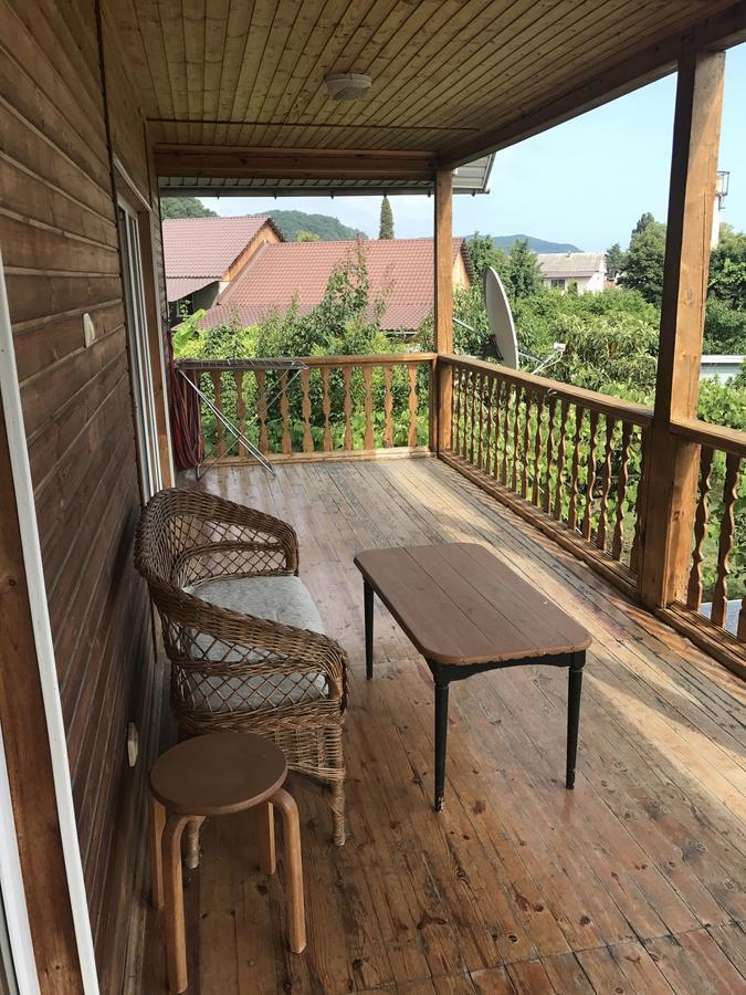 Dom U Morya Hotel Pizunda Bagian luar foto
